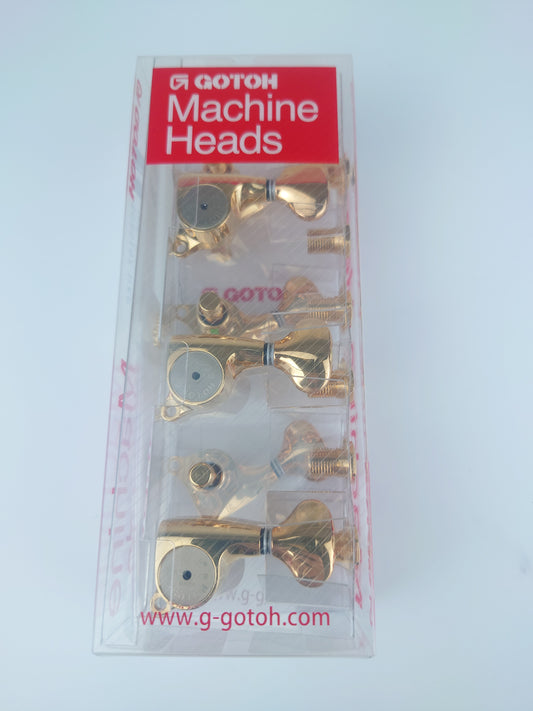 Guitar Tuners Gotoh SGS510Z -S5-HAP Gold 6L Bass Side