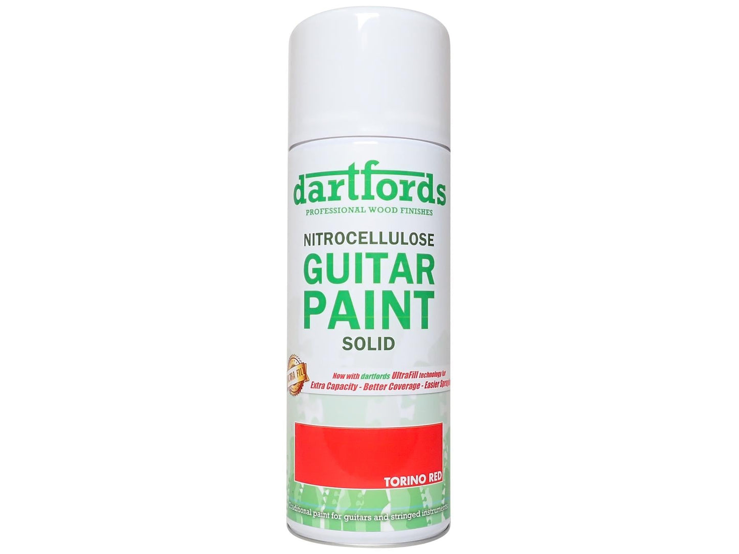 Torino Red Nitrocellulose Guitar Paint - 400ml Aerosol