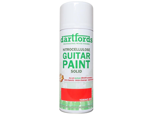 Torino Red Nitrocellulose Guitar Paint - 400ml Aerosol