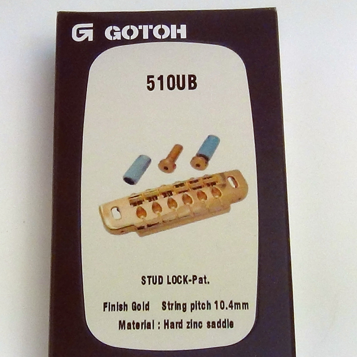 Gotoh 510UB wrap around electric guitar bridge Gold