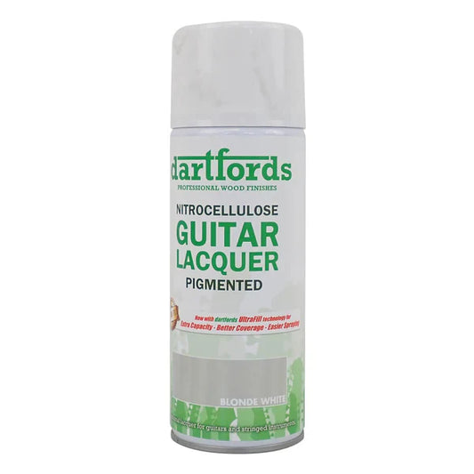 Dartford's Pigmented Nitrocellulose Guitar Lacquer, 400ml Aerosol