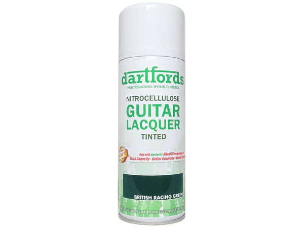 Dartford's Nitrocellulose Guitar Lacquer Aerosol, Tinted See-Through, 400ml Aerosol