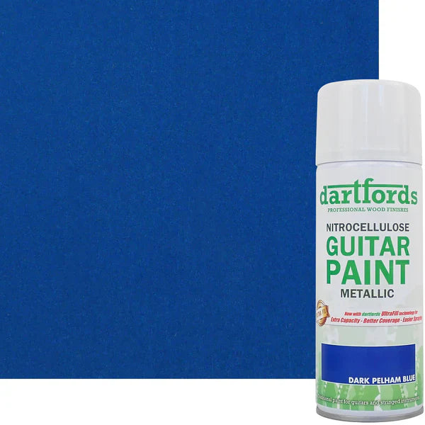 Dartford's Metallic Nitrocellulose Guitar Paint, 400ml Aerosol