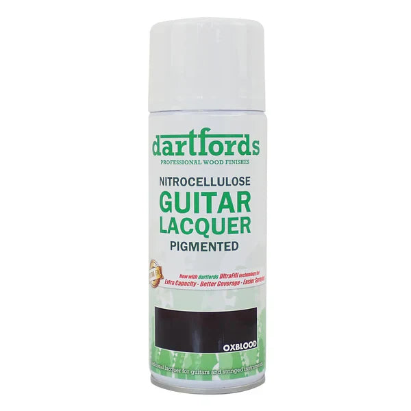 Dartford's Pigmented Nitrocellulose Guitar Lacquer, 400ml Aerosol