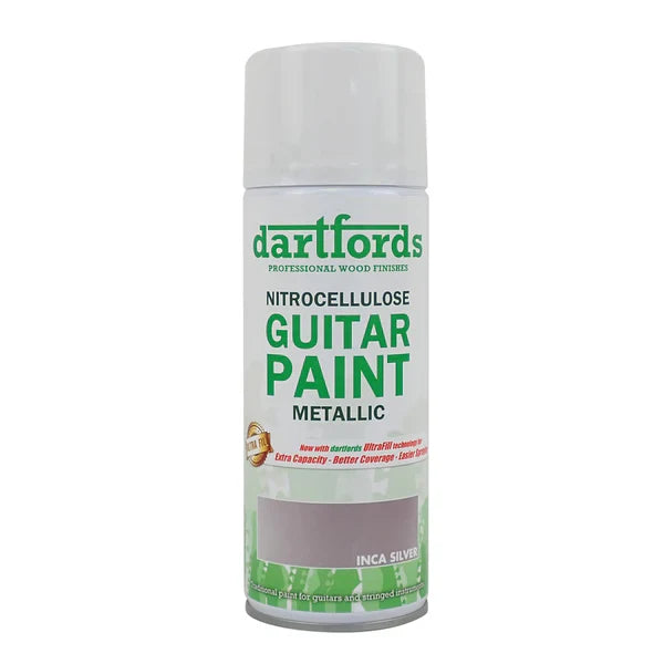 Dartford's Metallic Nitrocellulose Guitar Paint, 400ml Aerosol