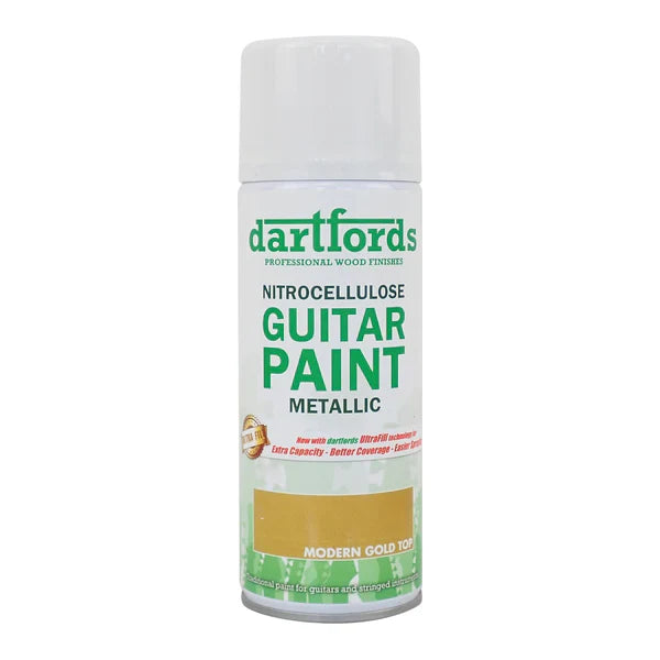 Dartford's Metallic Nitrocellulose Guitar Paint, 400ml Aerosol