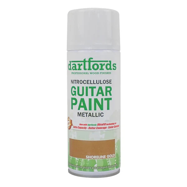 Dartford's Metallic Nitrocellulose Guitar Paint, 400ml Aerosol