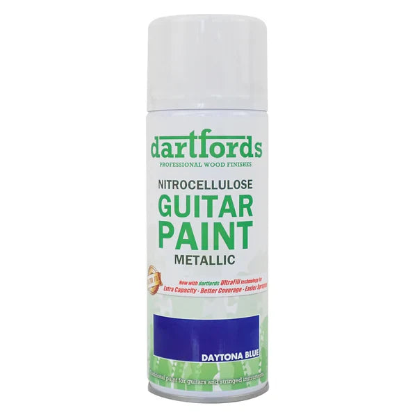 Dartford's Metallic Nitrocellulose Guitar Paint, 400ml Aerosol