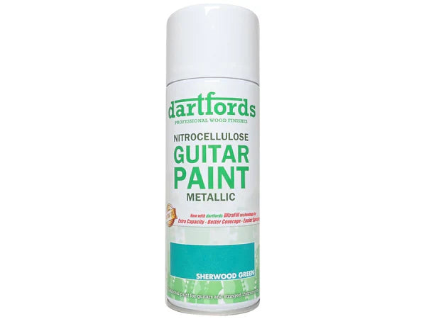 Dartford's Metallic Nitrocellulose Guitar Paint, 400ml Aerosol