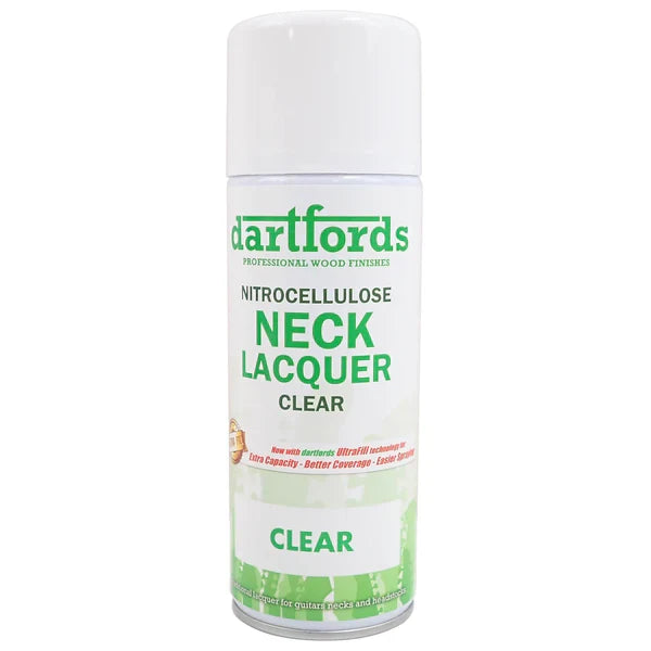 Dartford's Nitrocellulose Guitar Neck Lacquer, 400ml Aerosol