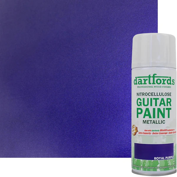 Dartford's Metallic Nitrocellulose Guitar Paint, 400ml Aerosol