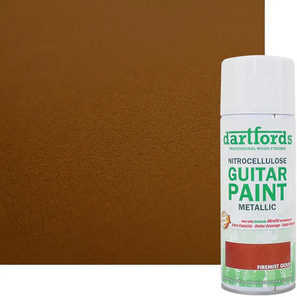 Dartford's Metallic Nitrocellulose Guitar Paint, 400ml Aerosol