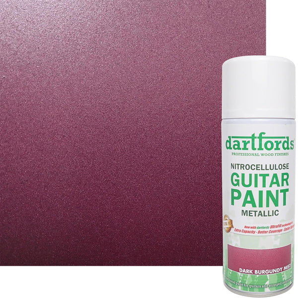 Dartford's Metallic Nitrocellulose Guitar Paint, 400ml Aerosol