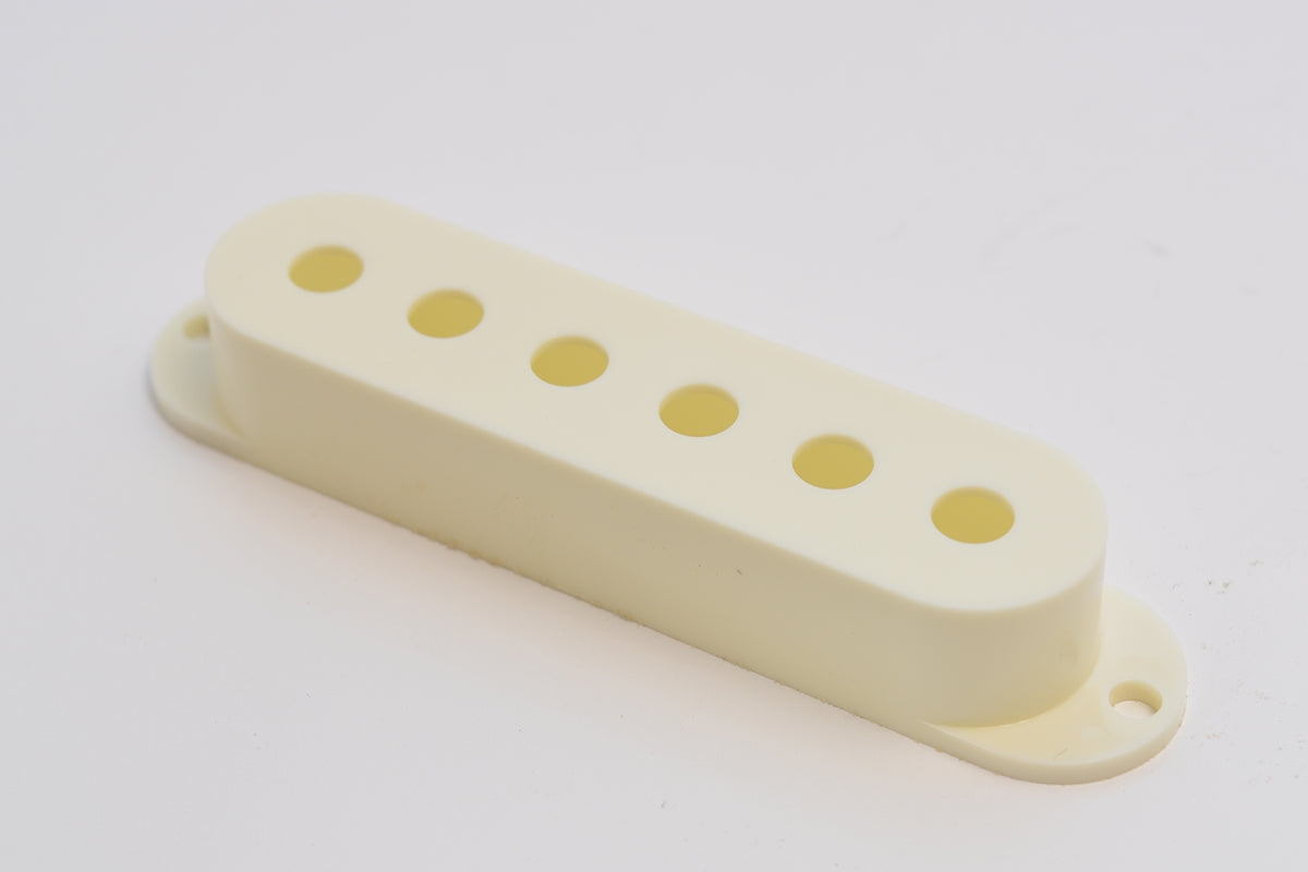 Strat Style Single Coil Pickup Cover Aged White
