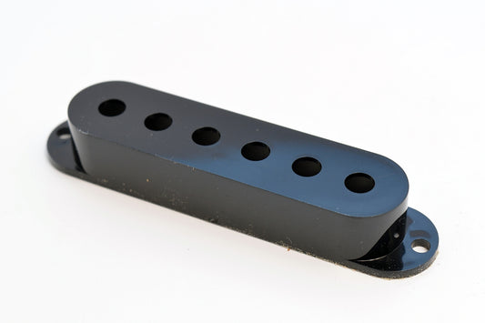 Strat Style Single Coil Pickup Cover Black