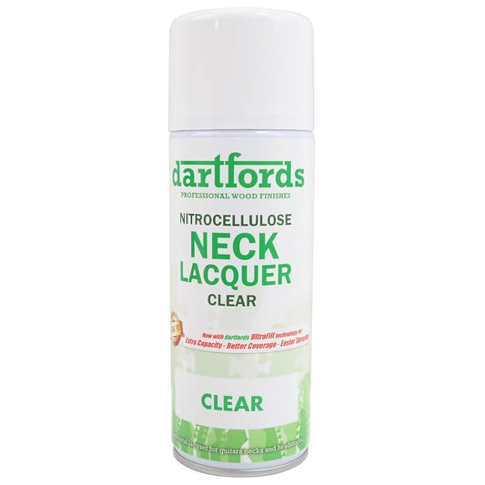 Clear Nitrocellulose Guitar Neck Lacquer - 400ml Aerosol