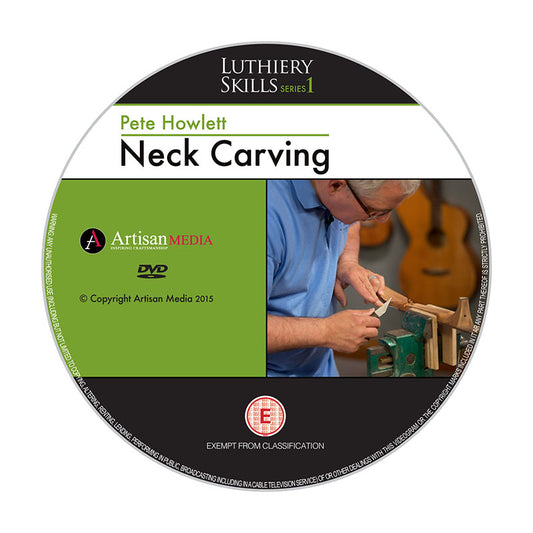 Pete Howlett Neck Carving DVD