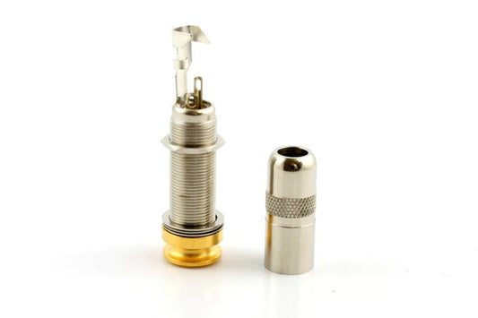 Switchcraft 3 Conductor End-pin Jack in Gold