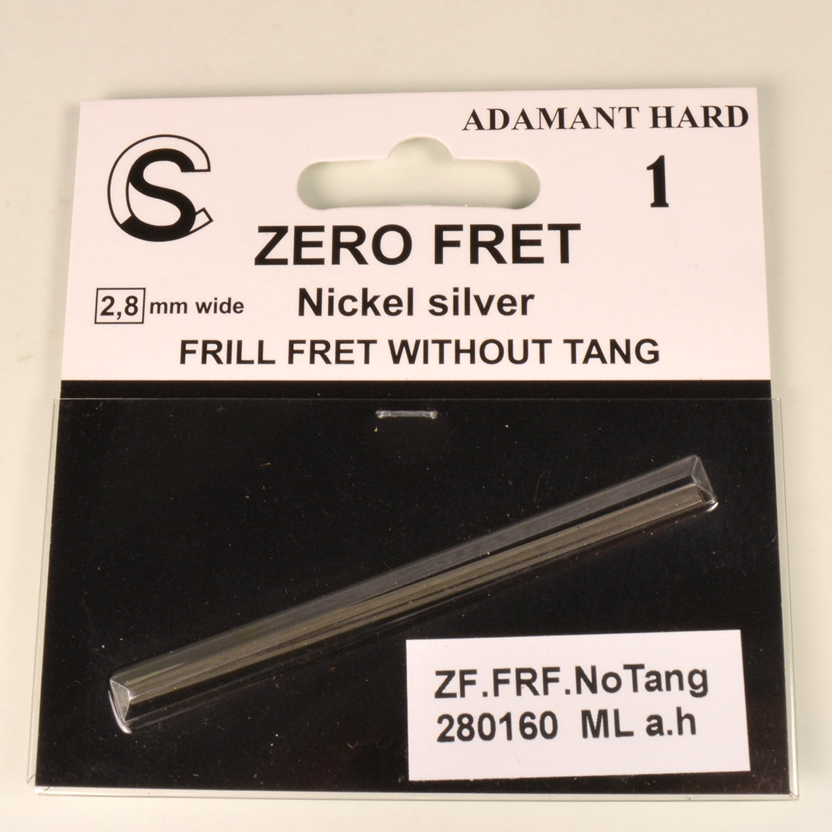 Zero Fret 280160 No Tang