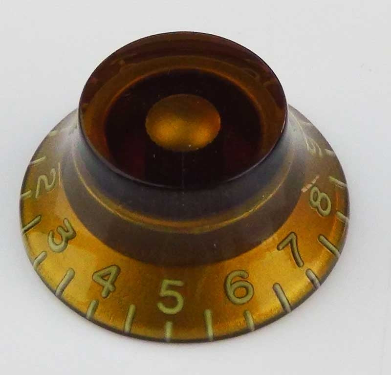 Gibson Style Amber Hat Knob from Hosco