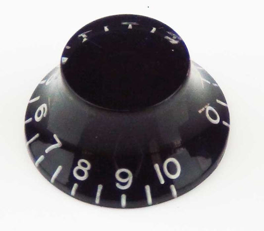 Gibson Style Black Hat Knob from Hosco