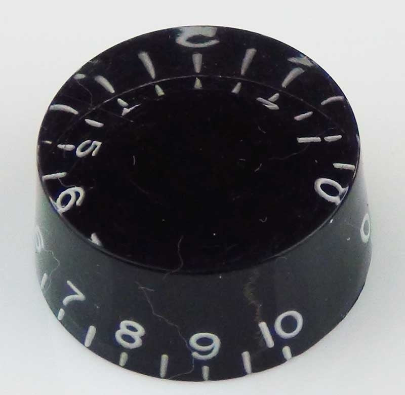 Gibson Rd Knobs Gibson Style Speed Knob from Hosco, Black metric | Tonetech Luthier ...
