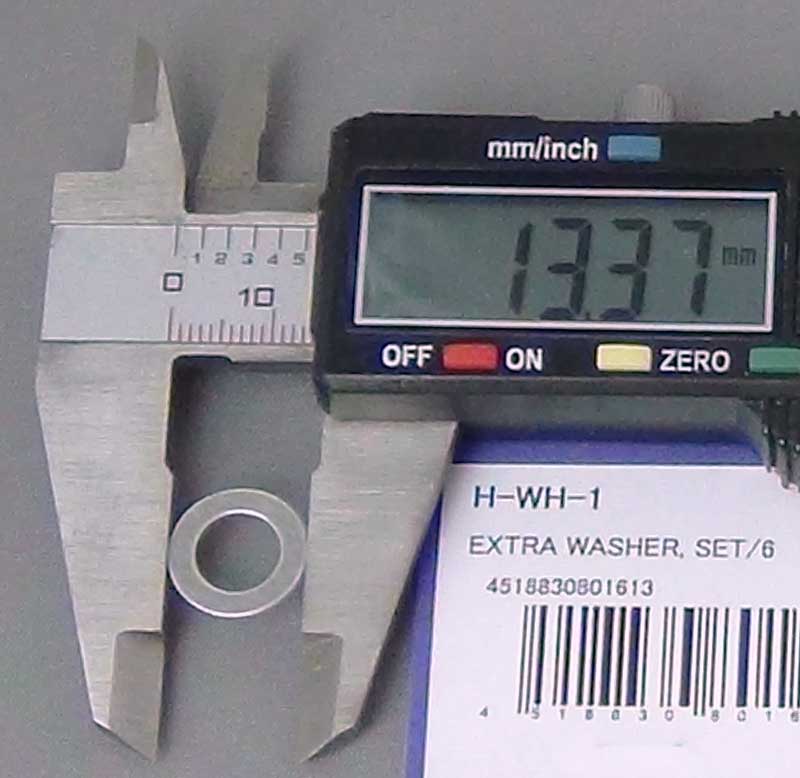8mm potentiometer washer