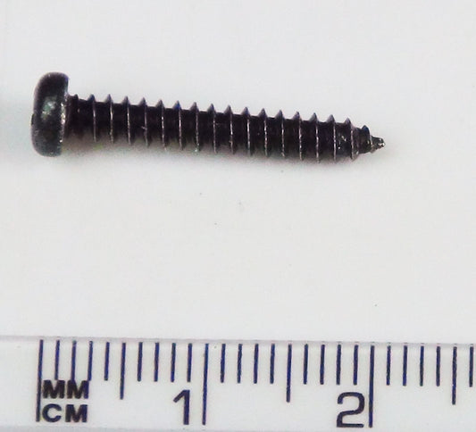 Single Coil Pickup Screw Black