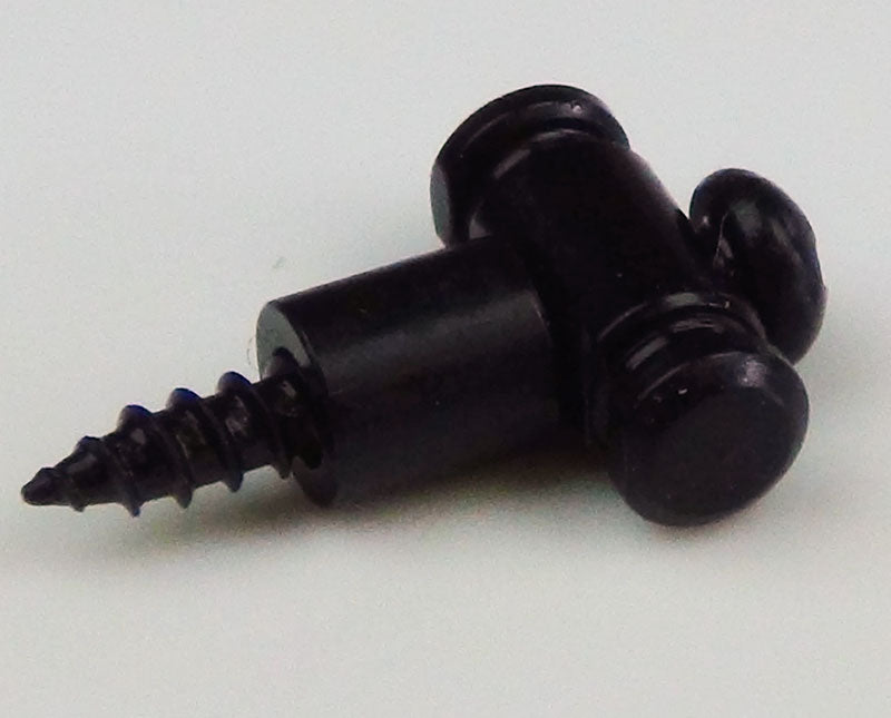 String retainer barrel style Black 5.0mm