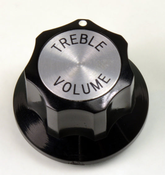 Rickenbacker® type treble volume knob METRIC size only