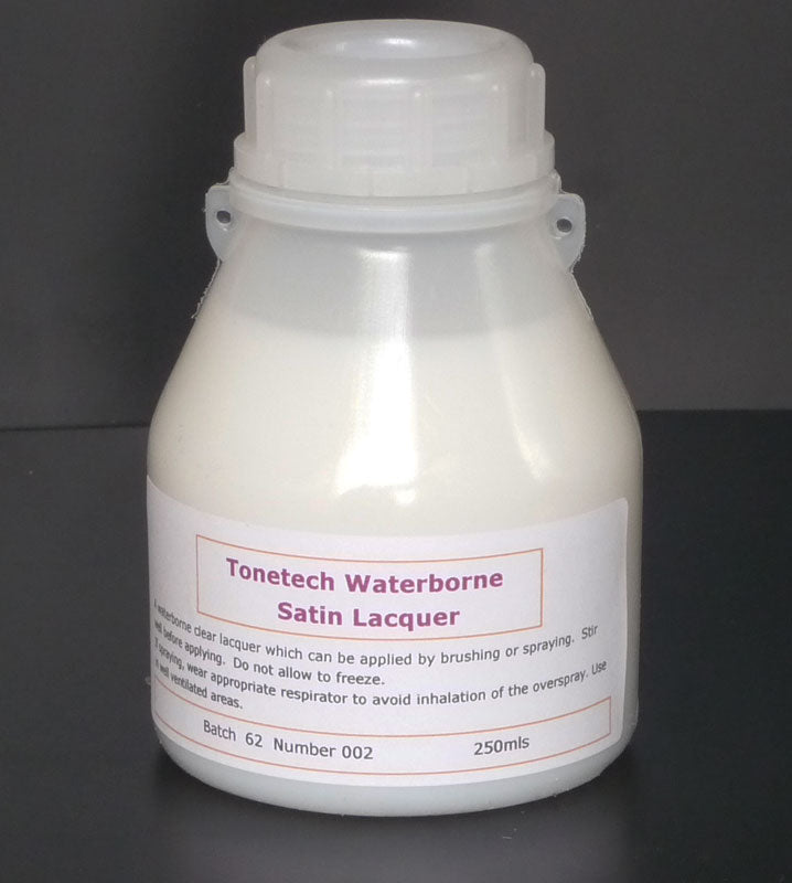 Waterborne Clear Satin Lacquer