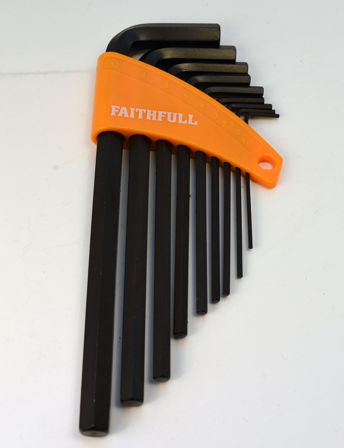 Faithfull Tools Hex Key Set Of 9 Metric