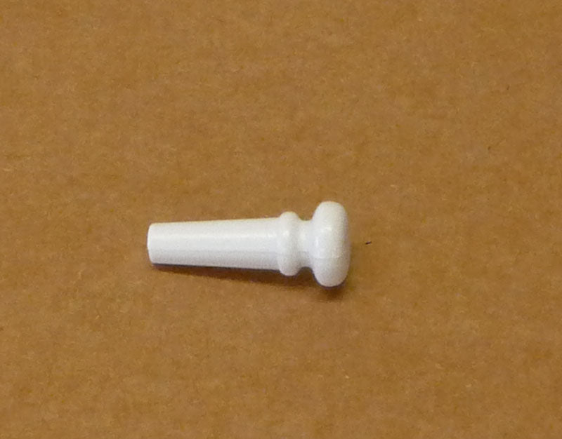 White Plastic End Pin