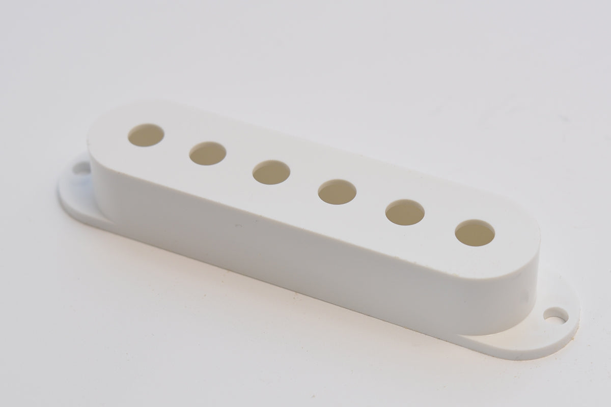 Strat Style Single Coil Pickup Cover White